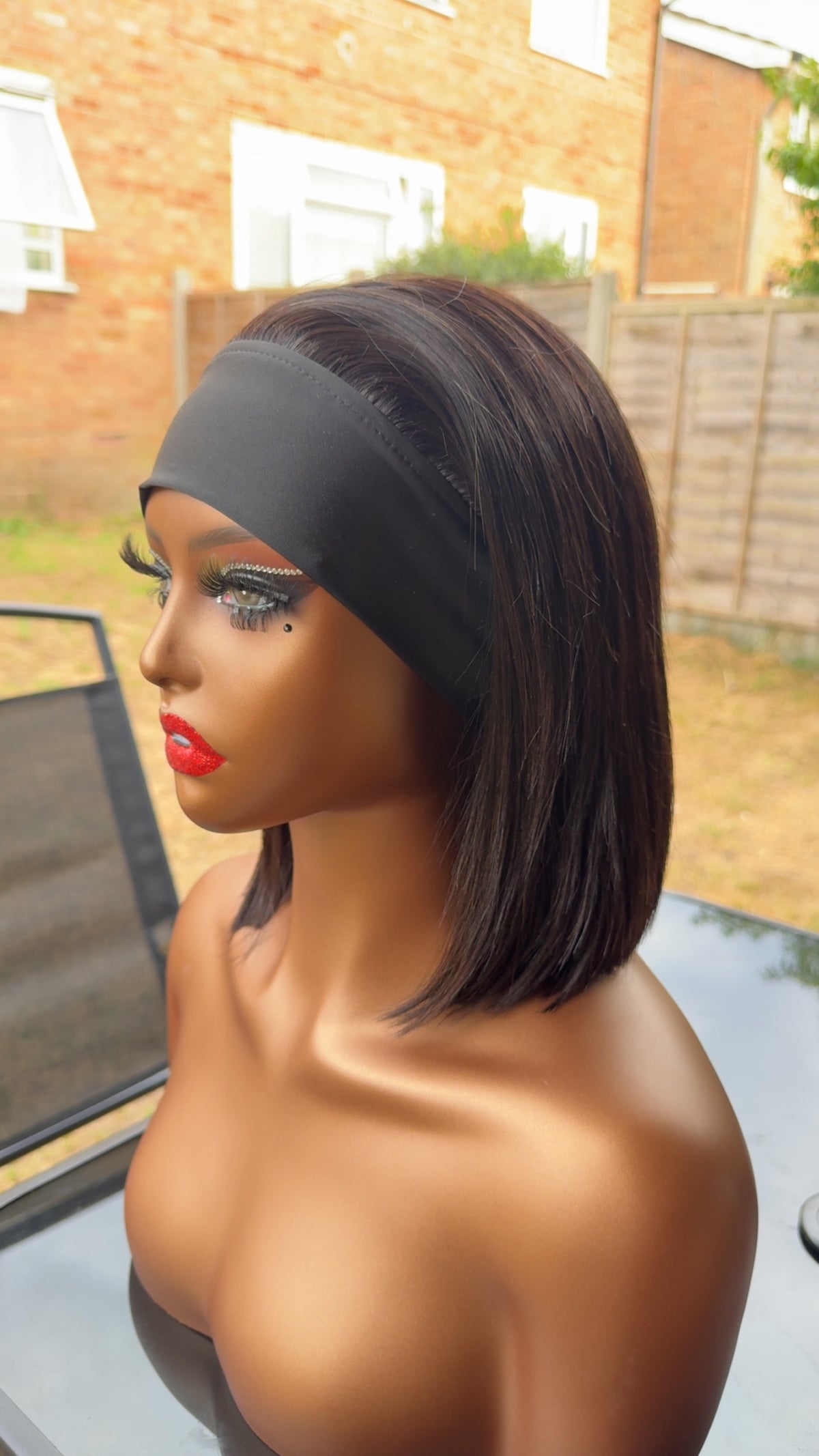 Headband wig