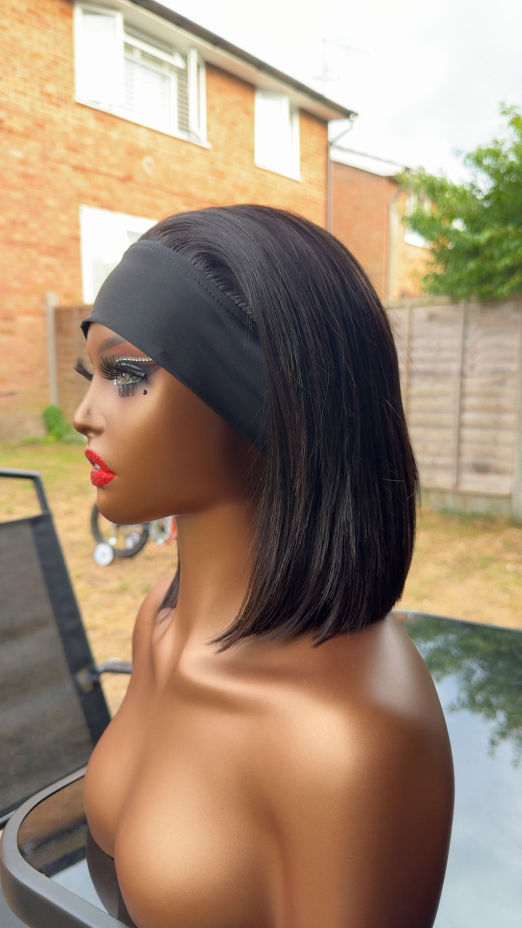 Headband wig