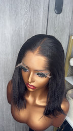 Kinky/yaki straight wig