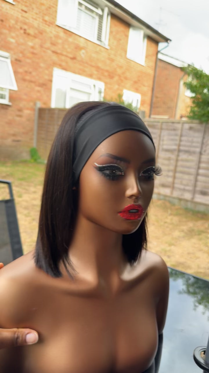 Headband wig